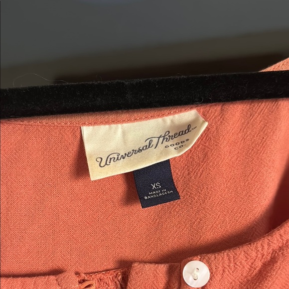 Universal Thread Pink Ruffled Buttoned Sundress - Picture 2 of 2